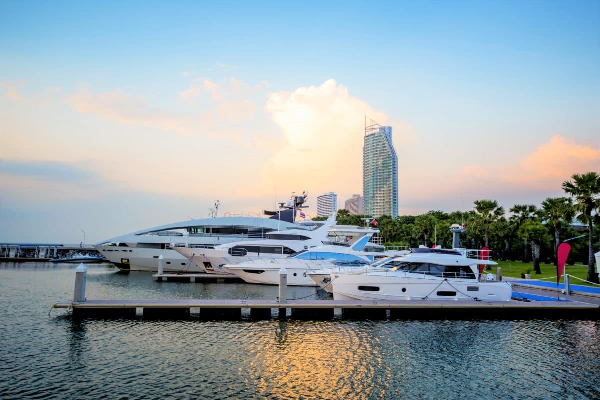 Ocean Marina Yacht Club in Thailand
