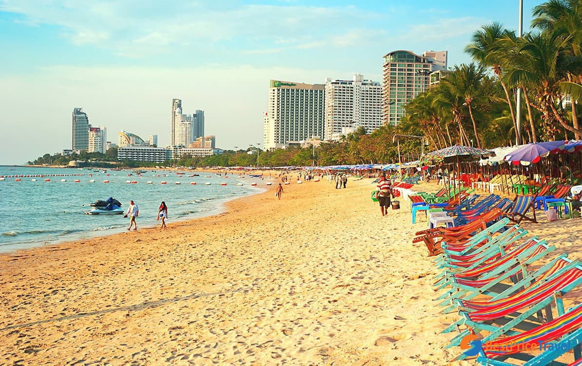 Pattaya Beach in Thailand