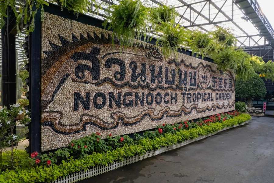 Nong Nooch Tropical Botanical Garden in Thailand