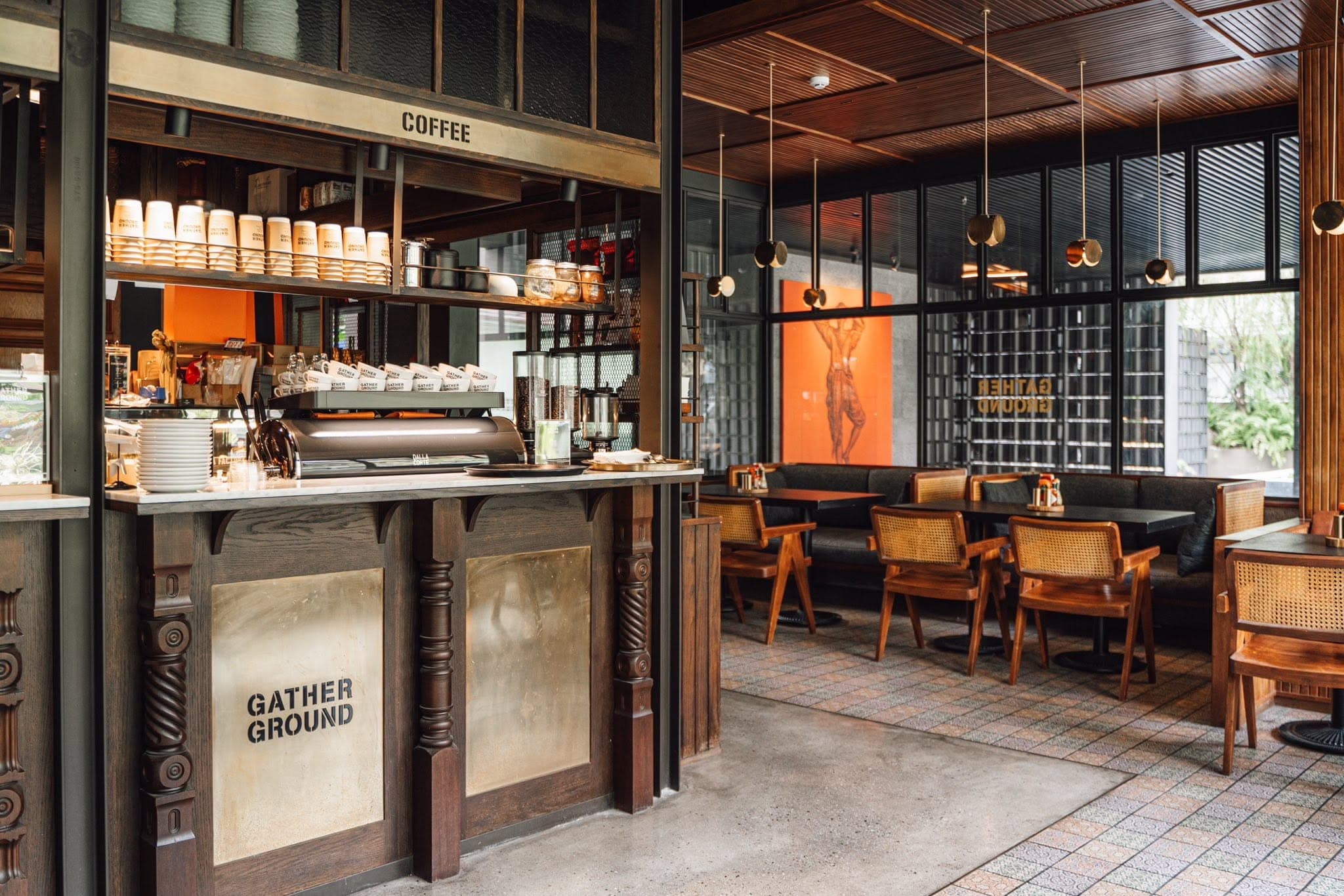 Gather Ground cafe in Thailand