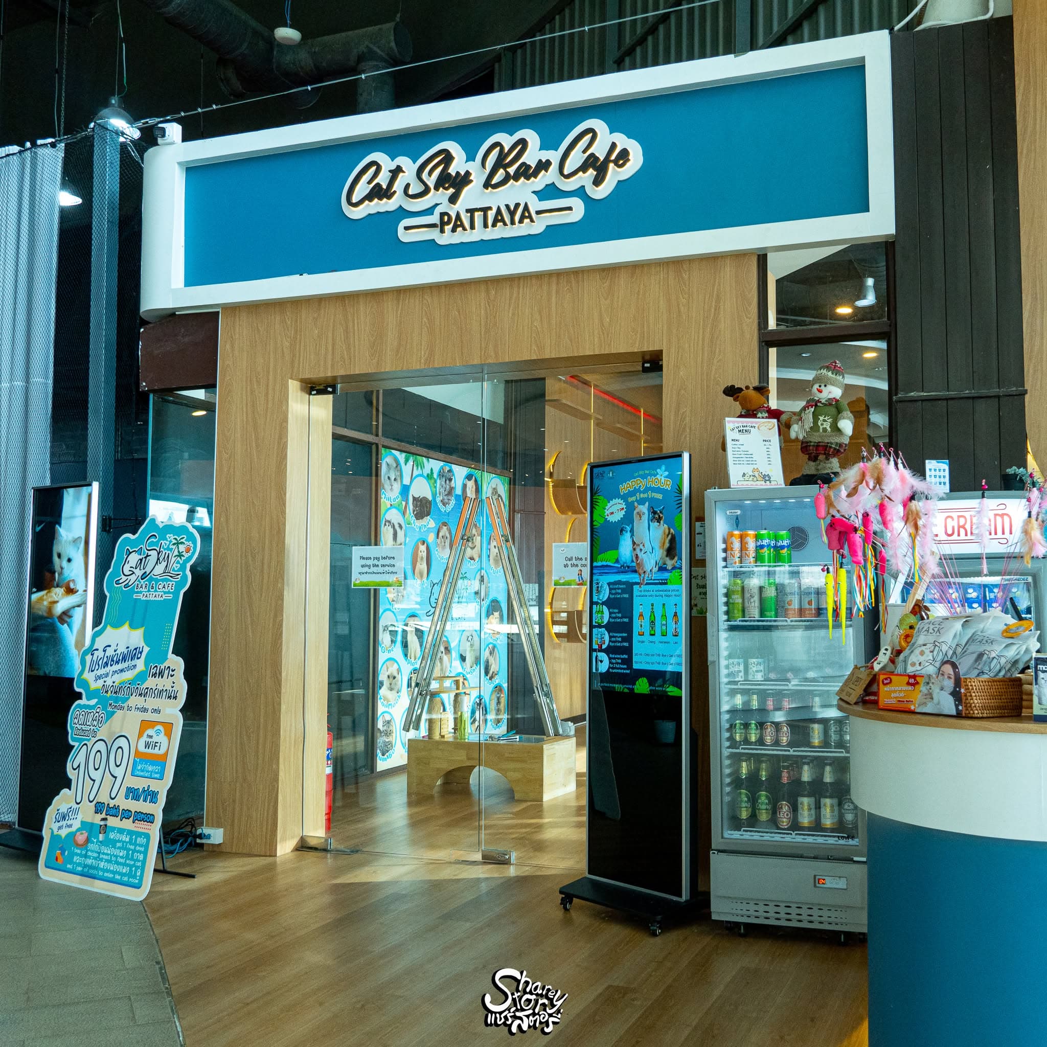Cat Sky Bar Cafe Pattaya in Thailand