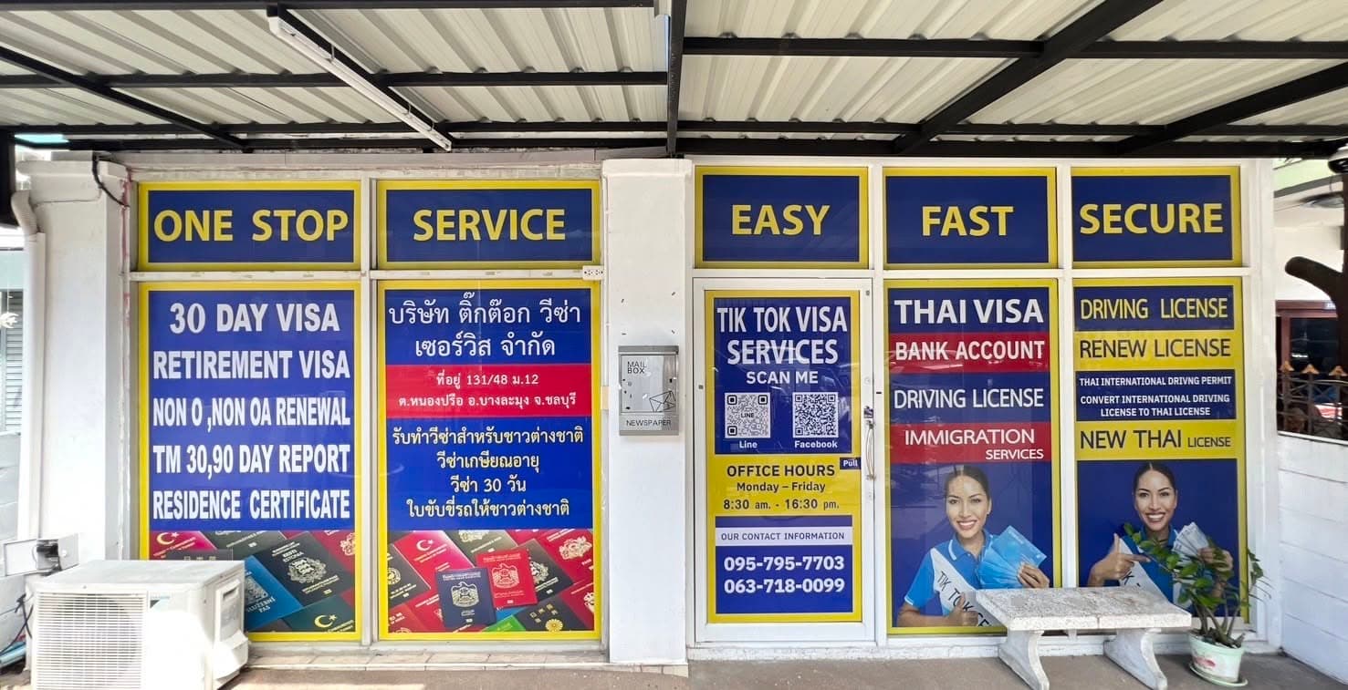 Tik Tok Visa Services in Thailand